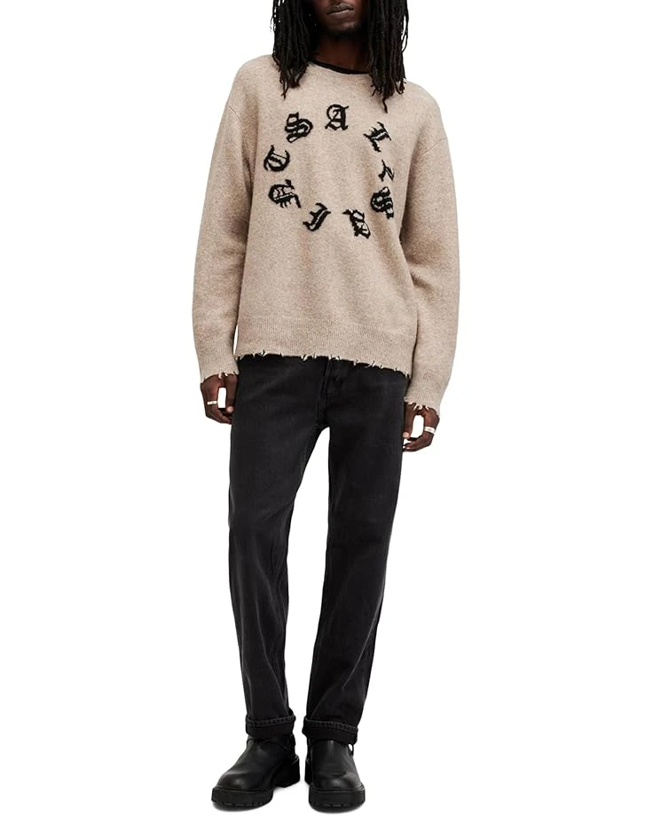 AllSaints Scripture Crew | Hoodies & Sweatshirts 4 AllSaints Scripture Crew | Hoodies & Sweatshirts - Image 4