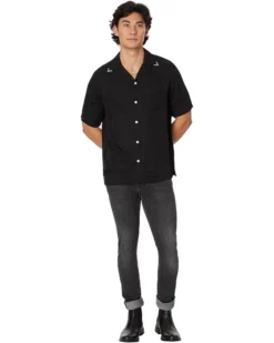 AllSaints Runaway Short Sleeve Shirt | Shirts & Tops -Closet Parade 614LkCAYT9L. AC SR736920
