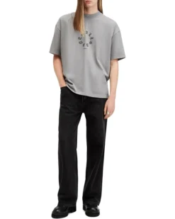 AllSaints Fraktur Short Sleeve Crew | Shirts & Tops -Closet Parade 61BcRA4Gl3L. AC SR736920