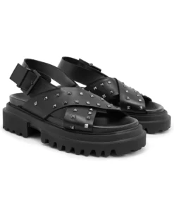 AllSaints Cosmo Stud Sandals | Heels