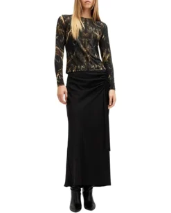 AllSaints Katlyn Long Sleeve Top | Shirts & Tops -Closet Parade 61WdNdbhA5L. AC SR736920