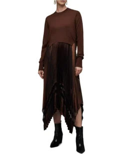 AllSaints Sadie Foil Dress | Dresses