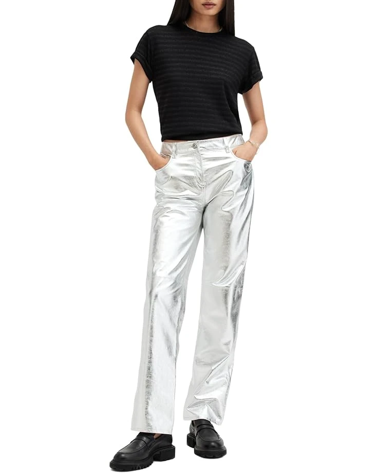 AllSaints Anna Stripe Tee | Shirts & Tops 4 AllSaints Anna Stripe Tee | Shirts & Tops - Image 4