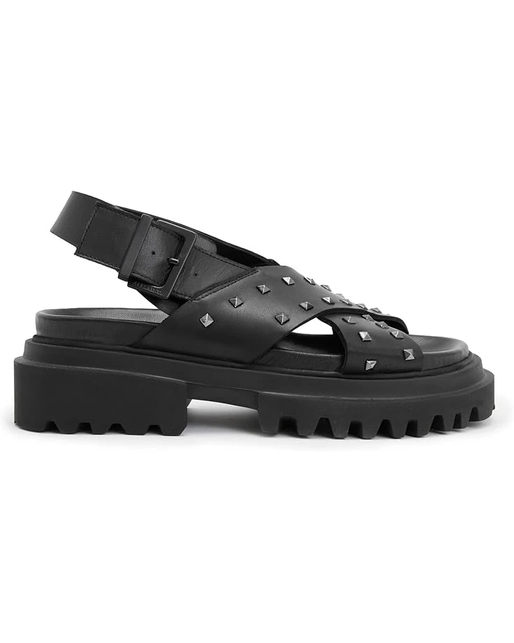 AllSaints Cosmo Stud Sandals | Heels 3 AllSaints Cosmo Stud Sandals | Heels - Image 3