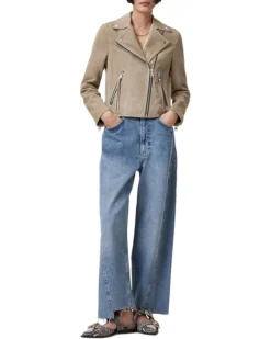 AllSaints Suede Dalby Biker | Coats & Outerwear -Closet Parade 711n6UiiKL. AC SR736920