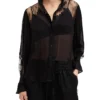 AllSaints Rory Lace Shirt | Shirts & Tops