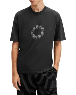 AllSaints Cryptierra Short Sleeve Crew | Shirts & Tops