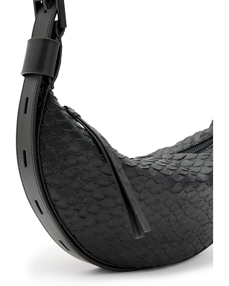 AllSaints Half Moon Snake Xbody | Handbags 4 AllSaints Half Moon Snake Xbody | Handbags - Image 4