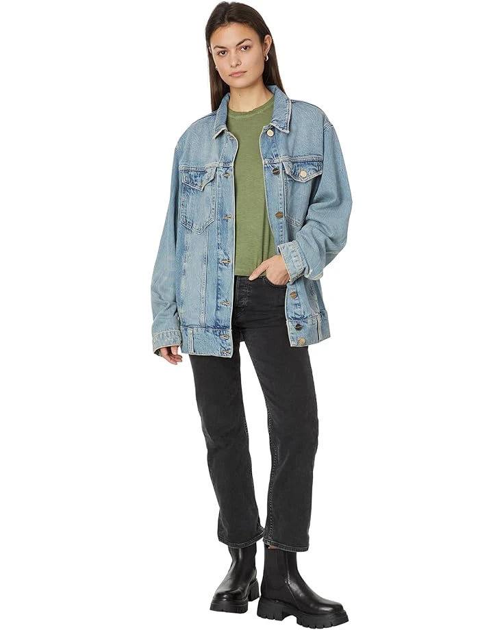 AllSaints Willow Denim Jacket | Coats & Outerwear 4 AllSaints Willow Denim Jacket | Coats & Outerwear - Image 4