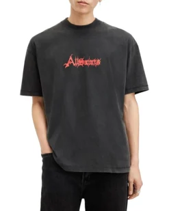 AllSaints Damienz Short Sleeve Crew | Shirts & Tops