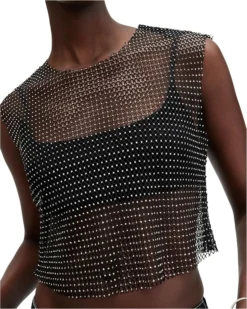 AllSaints Calytrix Sparkle Top | Shirts & Tops -Closet Parade 8123i yZ6WL. AC SR736920