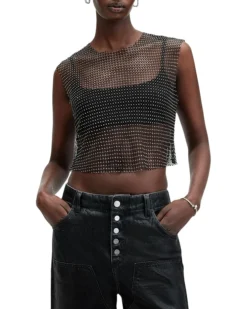 AllSaints Calytrix Sparkle Top | Shirts & Tops