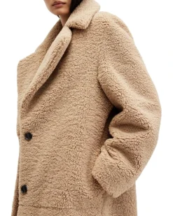 AllSaints Freddie Fur Coat | Coats & Outerwear -Closet Parade 81EVjuhAfHL. AC SR736920