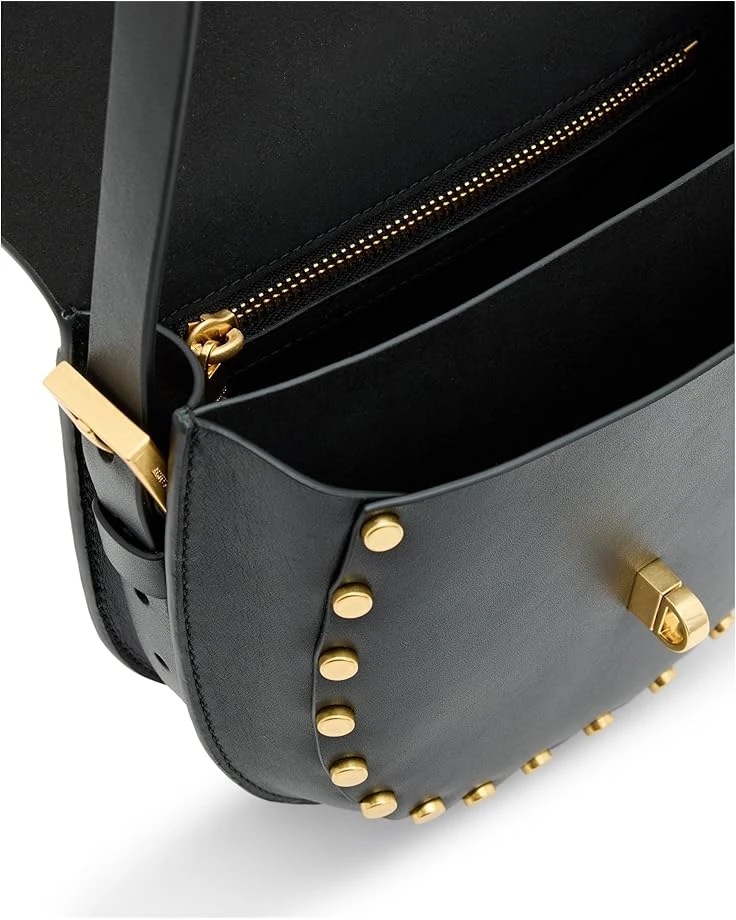 AllSaints Miro Mini Saddle Bag | Handbags 3 AllSaints Miro Mini Saddle Bag | Handbags - Image 3