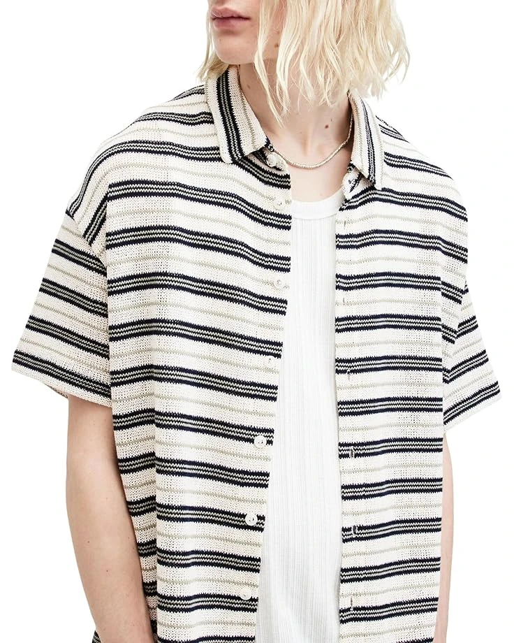 AllSaints Jackson Short Sleeve Shirt | Shirts & Tops 4 AllSaints Jackson Short Sleeve Shirt | Shirts & Tops - Image 4