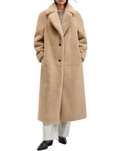 AllSaints Freddie Fur Coat | Coats & Outerwear