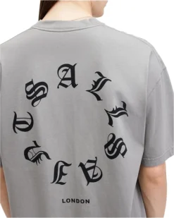 AllSaints Fraktur Short Sleeve Crew | Shirts & Tops -Closet Parade 81XpHWh FKL. AC SR736920