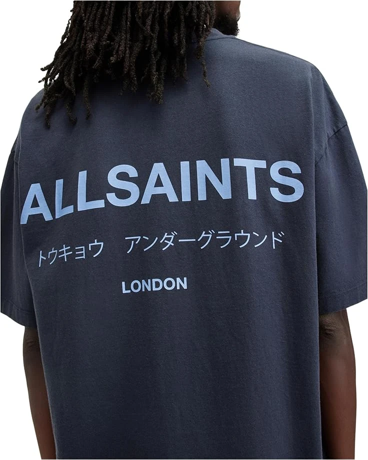 AllSaints Underground Short Sleeve Crew | Shirts & Tops 4 AllSaints Underground Short Sleeve Crew | Shirts & Tops - Image 4