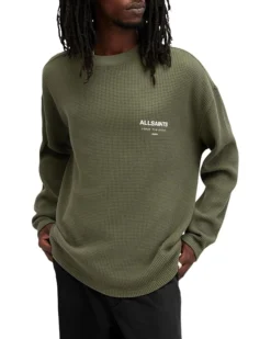 AllSaints Crypt Long Sleeve Crew | Hoodies & Sweatshirts