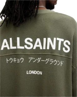 AllSaints Crypt Long Sleeve Crew | Hoodies & Sweatshirts -Closet Parade 91NkA2cdxFL. AC SR736920