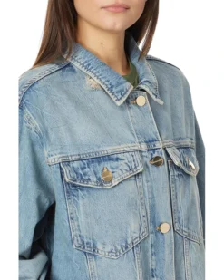 AllSaints Willow Denim Jacket | Coats & Outerwear 6 AllSaints Willow Denim Jacket | Coats & Outerwear -Closet Parade 91fcGr x0tL. AC SR736920